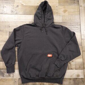 Milwaukee Heavy-Duty Workwear Black Hoodie Sweatshirt Men's Size Large